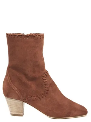 Alberta Ferretti Chunky Ankle Boots