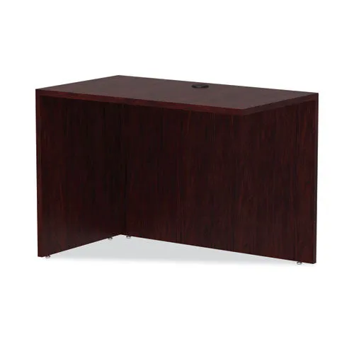 Alera Valencia Series Reversible Return/bridge Shell, 42w X 23.63d X 29.5h. Mahogany
