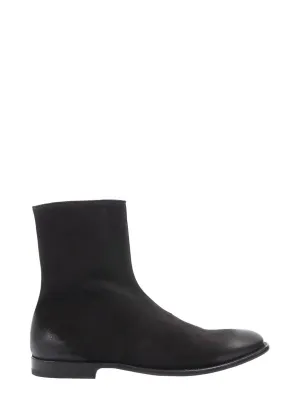 Alexander McQueen Distressed Ankle Boots