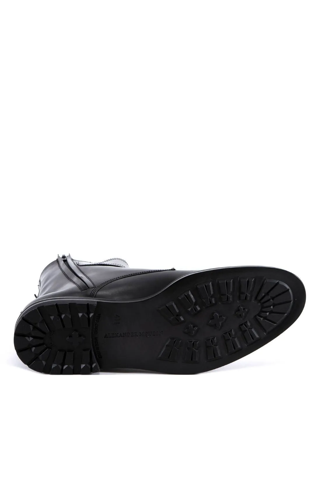Alexander McQueen Double Buckle Boots