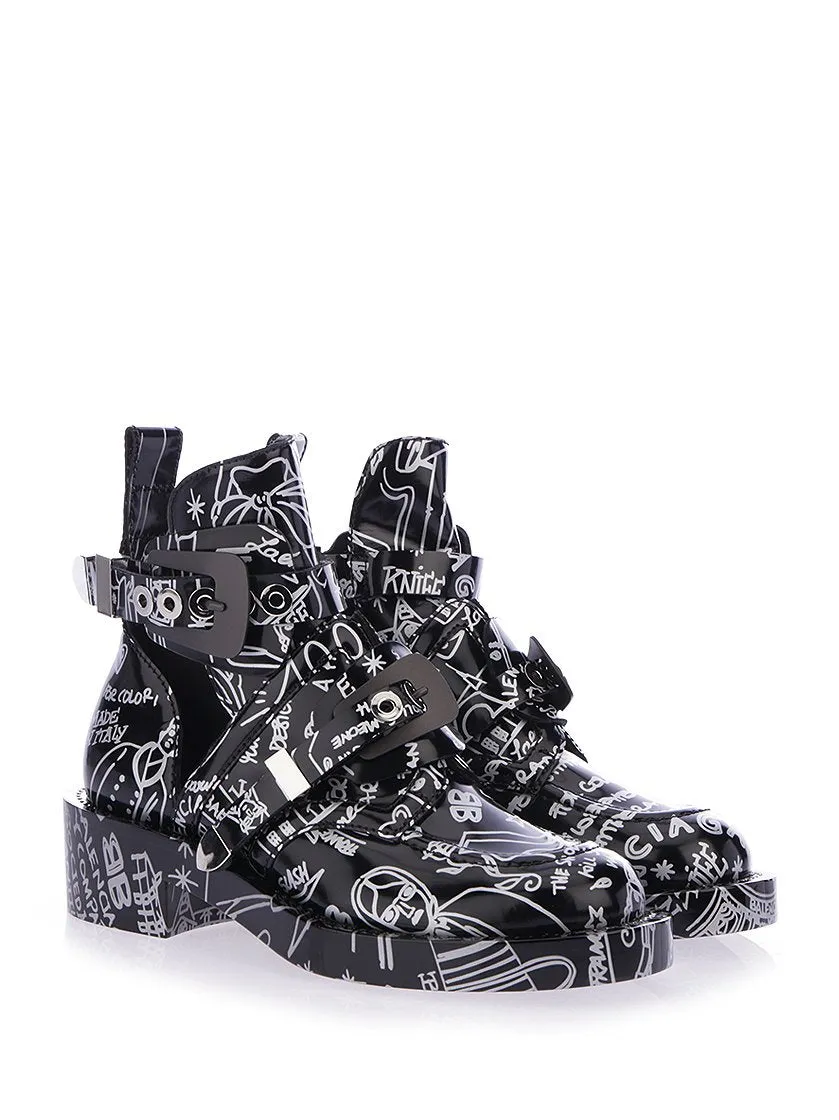 Balenciaga Doodle Buckle Boots