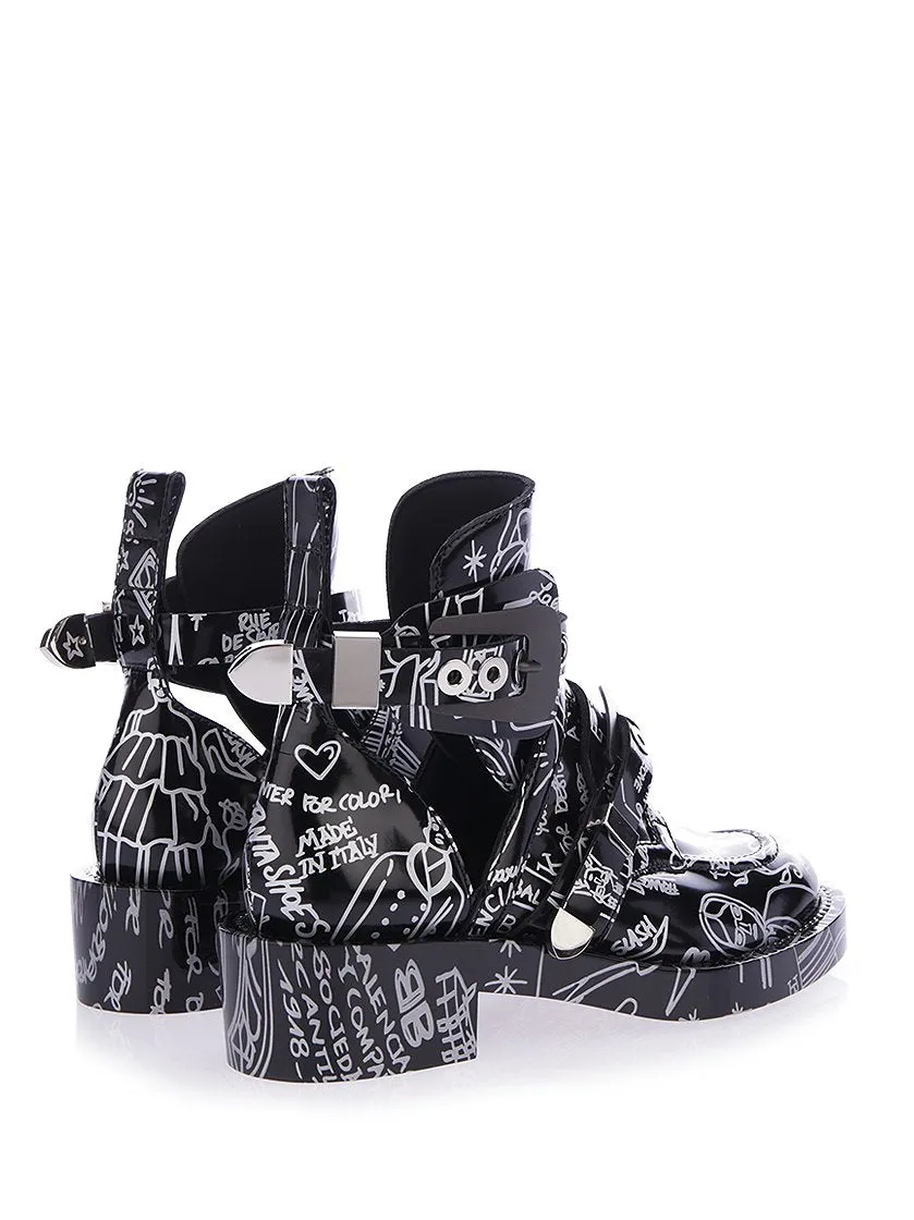 Balenciaga Doodle Buckle Boots