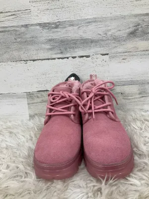 Boots Designer By Ugg In Pink, Size: 8