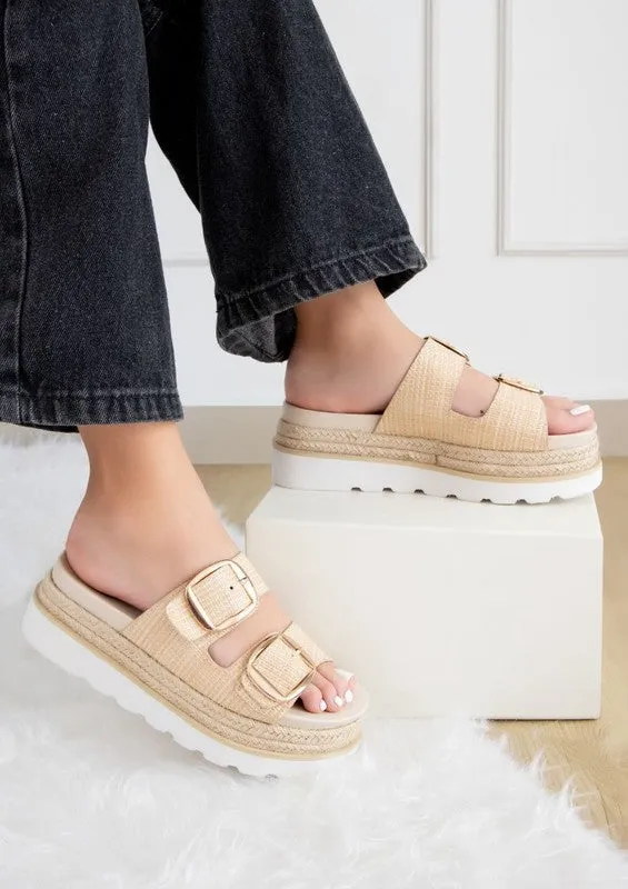 Buckled Fashion Wedges
