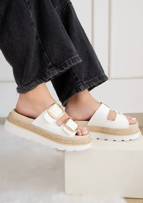 Buckled Fashion Wedges