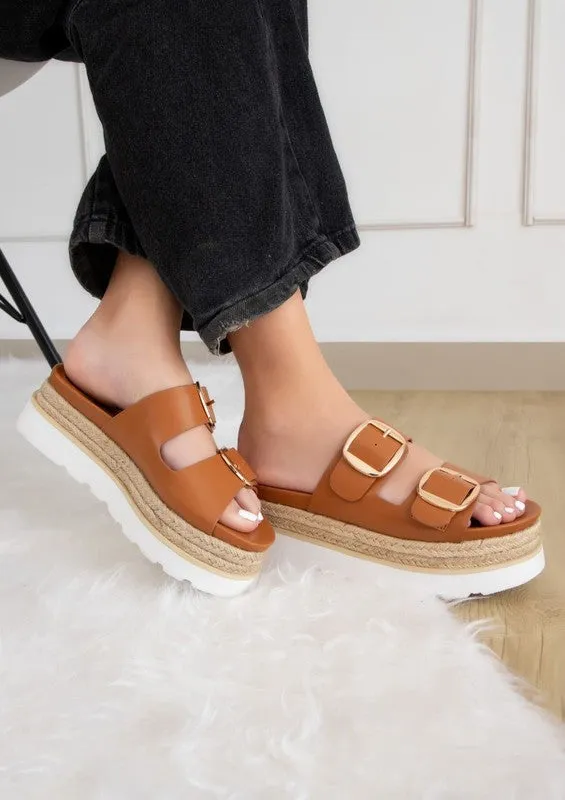Buckled Fashion Wedges