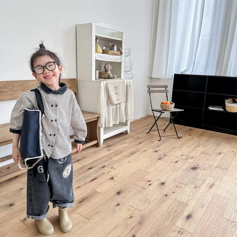 Cool Kids Striped Denim Shirt