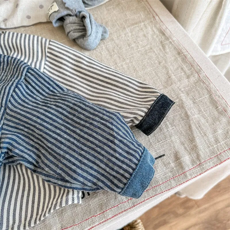 Cool Kids Striped Denim Shirt