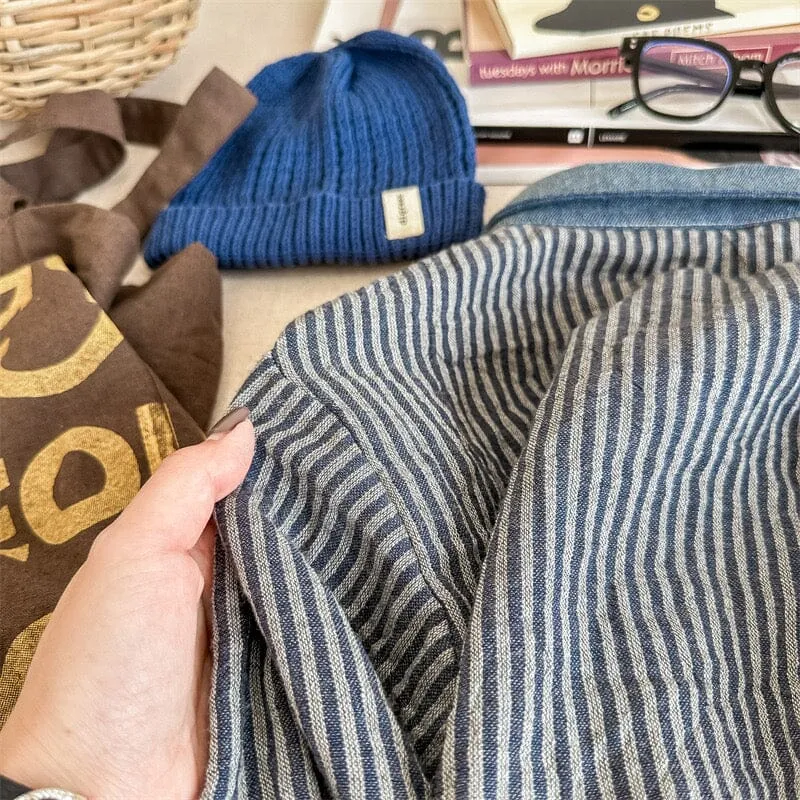 Cool Kids Striped Denim Shirt