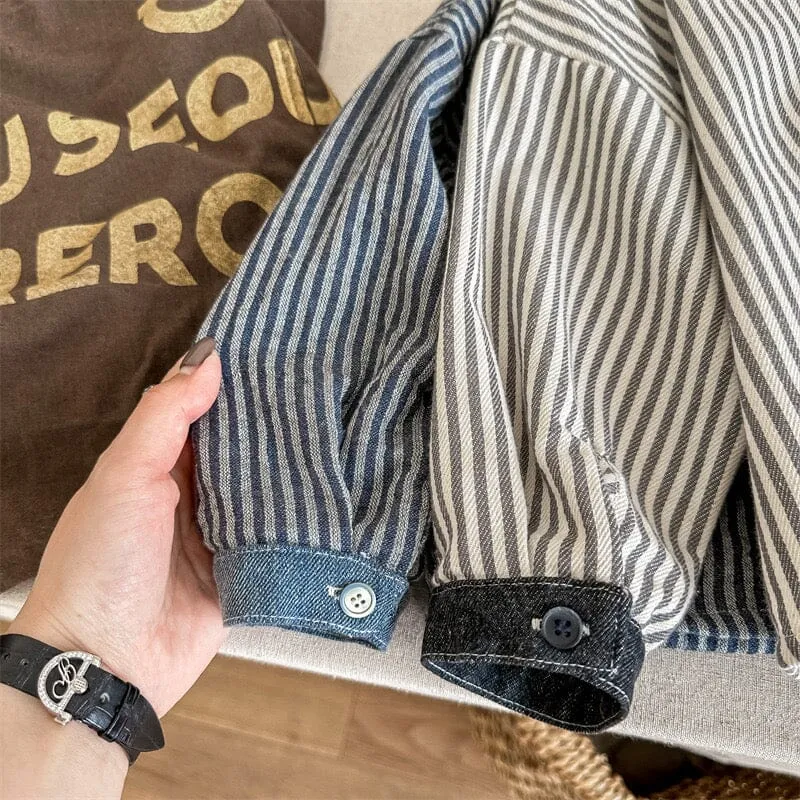 Cool Kids Striped Denim Shirt