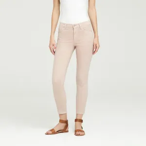 Rocket Crop High Waist Skinny (Rose Quartz)